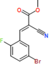 (E)-Methyl 3-(5-bromo-2-fluorophenyl)-2-cyanoacrylate